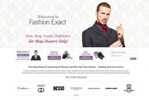 Fashion Exact - website