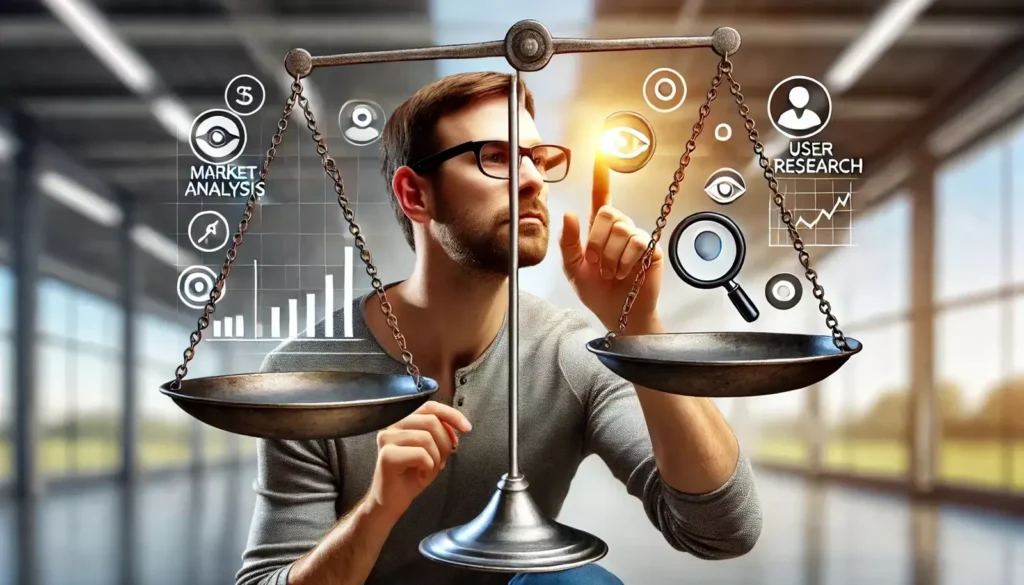 Balancing Market Analysis & User Research: a Guide to Product Growth