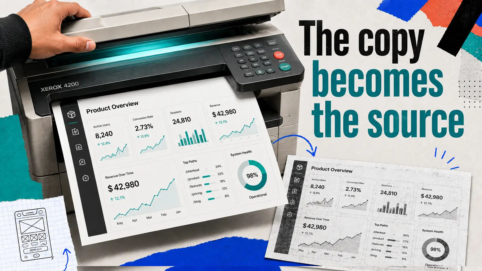 The Xerox Paradox: When the Copy Becomes the Source